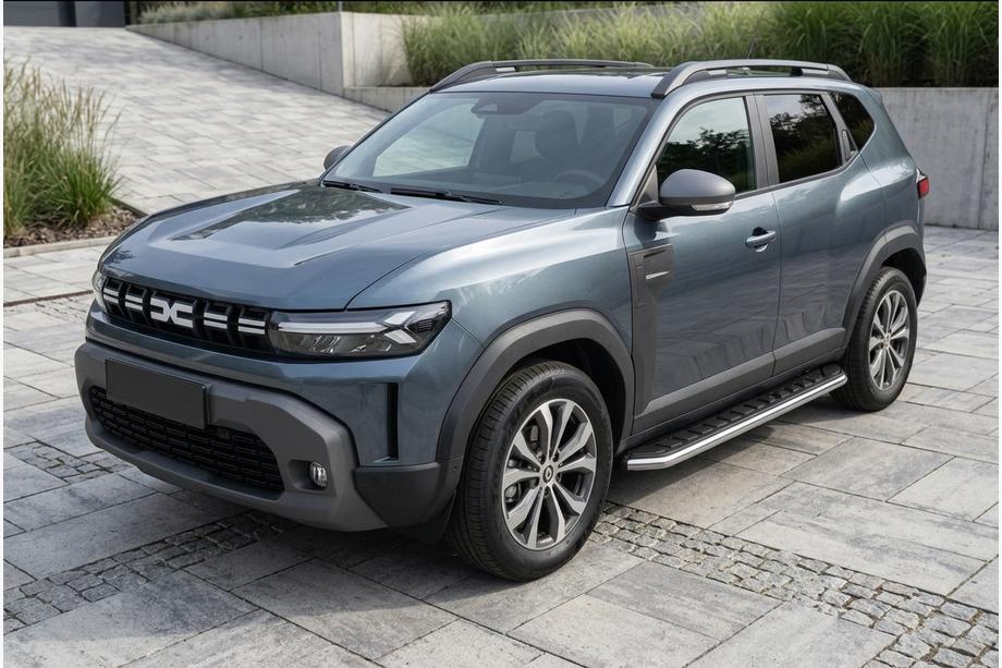 Renault Duster 2024- Praguri Laterale Fullmond (2 buc, Aluminiu) Image