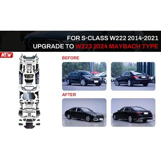 Kit restyling catre W223 Maybach (cu manere de usi si insertii) foto 1