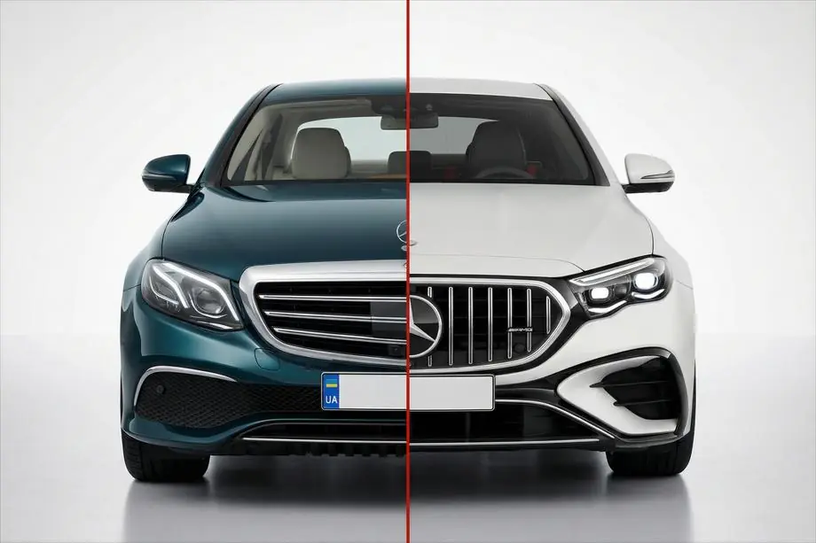 Mercedes E-class W213 2016-2023 Kit restyling catre W214 AMG E53 Image