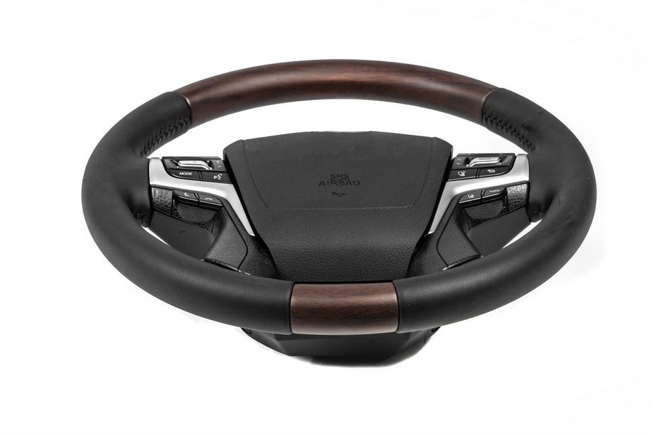 Toyota Land Cruiser 200 2007-2021 Volan incalzit (lemn inchis) Foto 4