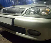 Daewoo Lanos 1998-2017 Husa de iarna pentru grila (superioara) Mat foto 4
