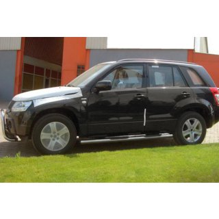 Tevi Laterale (2 buc, Otel Inoxidabil) Suzuki Grand Vitara 2005-2017 foto 1