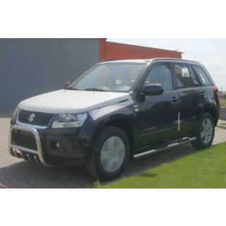 Tevi Laterale (2 buc, Otel Inoxidabil) Suzuki Grand Vitara 2005-2017 foto 2