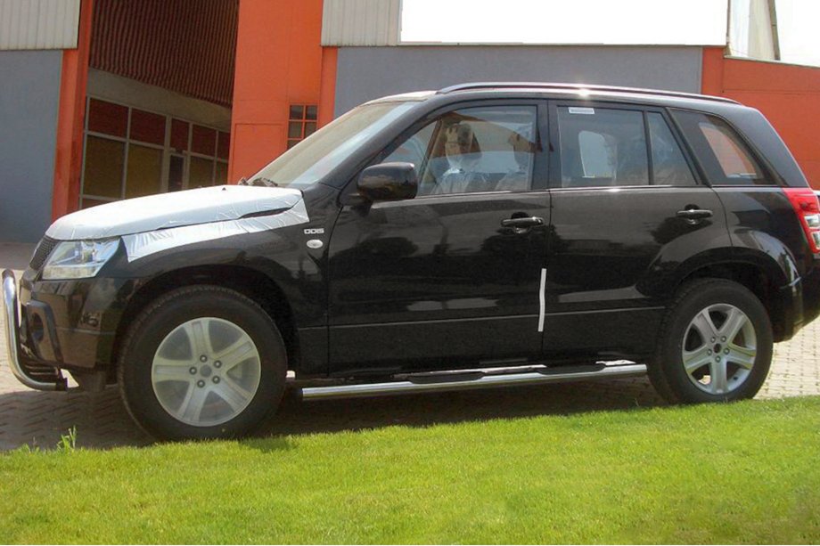 Suzuki Grand Vitara 2005-2017 Tevi Laterale (2 buc, Otel Inoxidabil) Foto 1