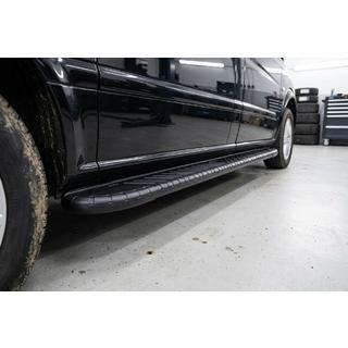 Praguri Laterale Bosphorus Black (2 buc, Aluminiu) Mercedes Vito W639 2004-2014 foto 1