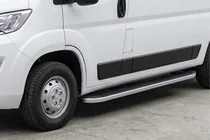 Citroen Jumper 2007-2025 Praguri Laterale Tayga Grey (2 buc, Aluminiu) foto 1