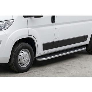 Praguri Laterale Tayga Grey (2 buc, Aluminiu) foto 1