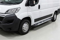 Fiat Ducato 2006-2025 Praguri Laterale Sunrise (2 buc, Aluminiu) foto 1