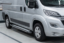 Fiat Ducato 2006-2025 Praguri Laterale Rainbow (2 buc, Aluminiu) foto 1