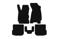 Audi A4 B5 1994–2001 Covorase auto din cauciuc Carsuit (Sedan, negre) foto 1