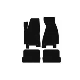 Covorase din Cauciuc Carsuit (1991-1996, Coupe, Negre) Audi 80/90 1987-1996 foto 1