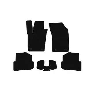 Covorase cauciuc Carsuit (HB, 3 usi, negre) Audi A1 2010-2018 foto 1