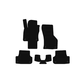 Covorase din cauciuc Carsuit (pentru E-tron, Sportback, negre) Audi A3 2012-2020 foto 1