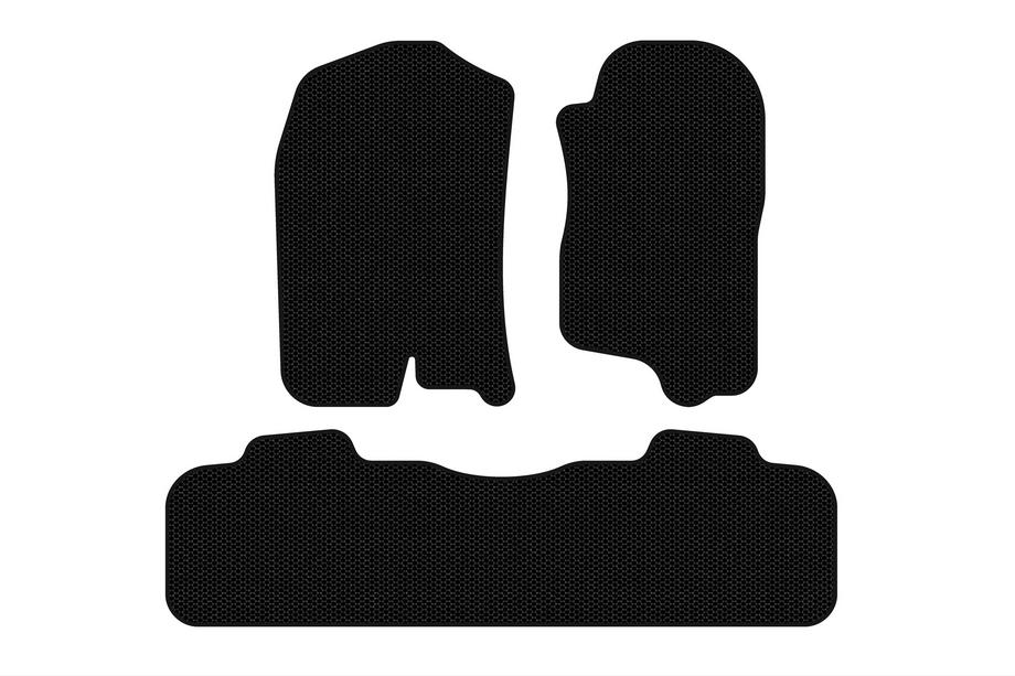 Chevrolet Tahoe 2007-2014 Covorase cauciuc Carsuit (2 randuri, 2007-2014, negre) Foto 1