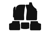 Daewoo Matiz 2009-2015 Covorase din Cauciuc Carsuit (Negre) foto 1