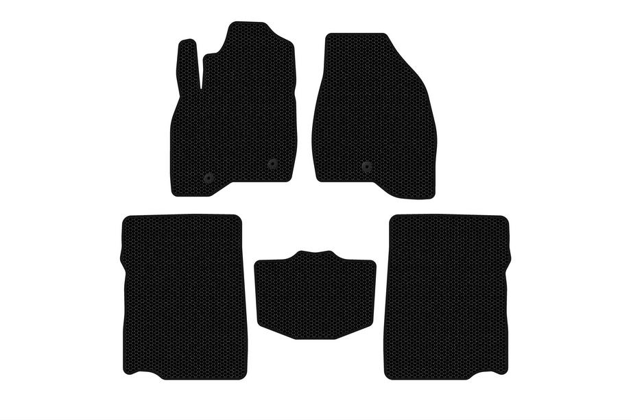 Ford Explorer 2011-2019 Covorase cauciuc Carsuit (2017-2019, randul 2, 7 locuri, negre) Foto 1