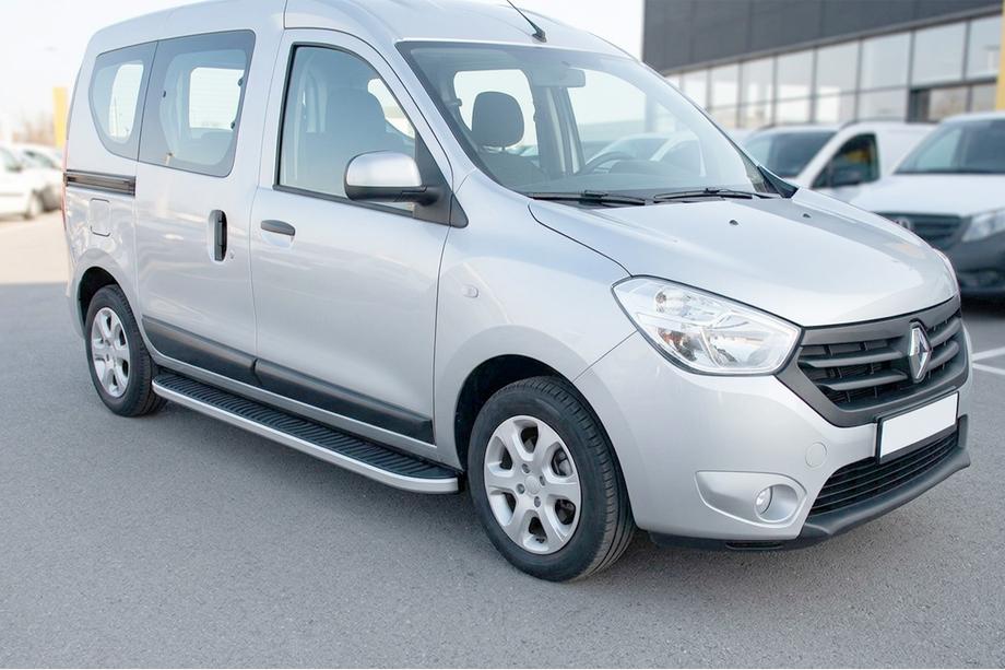 Dacia Dokker 2013-2022 Praguri Laterale Tayga (2 buc, Aluminiu) Image