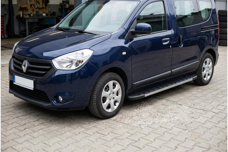 Renault Dokker 2013-2022 Praguri Laterale Duru (2 buc, Aluminiu) Image