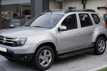 Dacia Duster 2008-2018 Praguri Laterale RedLine Black (2 buc, Aluminiu) foto 1