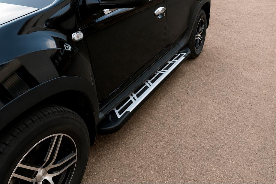 Renault Duster 2008–2017 Praguri Laterale Sunrise (2 buc, Aluminiu) Image