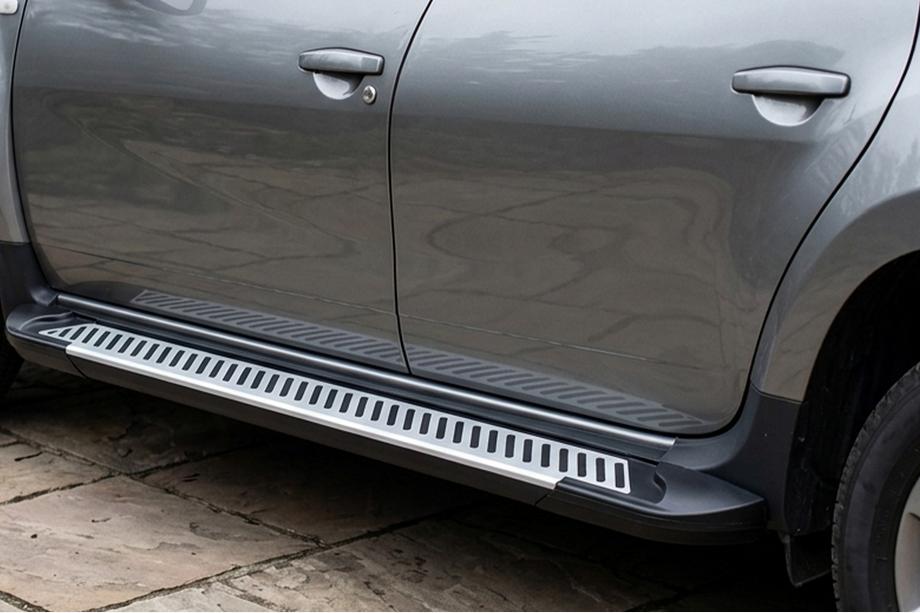 Renault Duster 2008–2017 Praguri Laterale Line (2 buc, Aluminiu) Image
