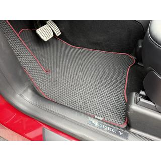 Covorase din cauciuc Carsuit (2020-2024, negre) Tesla Model Y 2020- foto 1