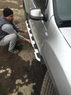 Renault Duster 2008–2017 Praguri Laterale Vison (2 buc, Aluminiu si Otel Inoxidabil) foto 8