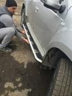 Renault Duster 2008–2017 Praguri Laterale Vison (2 buc, Aluminiu si Otel Inoxidabil) foto 10