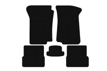 Volkswagen Golf 2 1983-1992 Covorase din Cauciuc Carsuit (Negre) foto 1