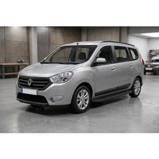 Praguri Laterale Allmond Black (2 buc, Aluminiu) Dacia Lodgy 2012-2022 foto 1