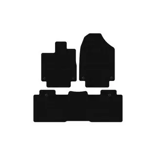 Covorase cauciuc Carsuit (2 randuri, negre)