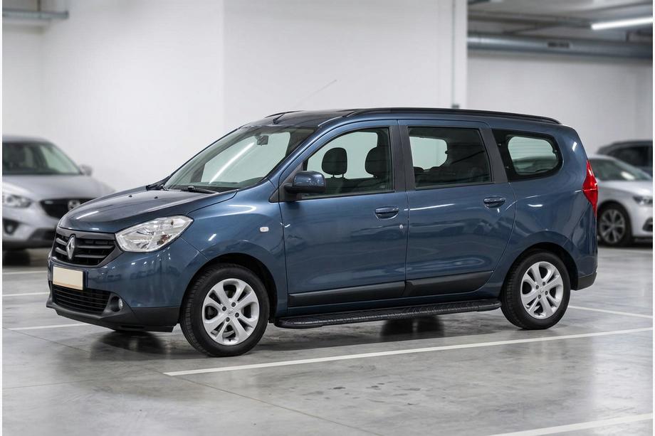 Dacia Lodgy 2012-2022 Praguri Laterale Bosphorus Black (2 buc, Aluminiu) Image