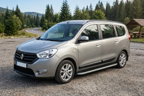 Dacia Lodgy 2012-2022 Praguri Laterale Tayga (2 buc, Aluminiu) foto 1