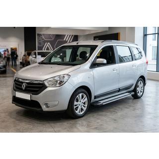 Praguri Laterale Rainbow (2 buc, Aluminiu) Dacia Lodgy 2012-2022 foto 1