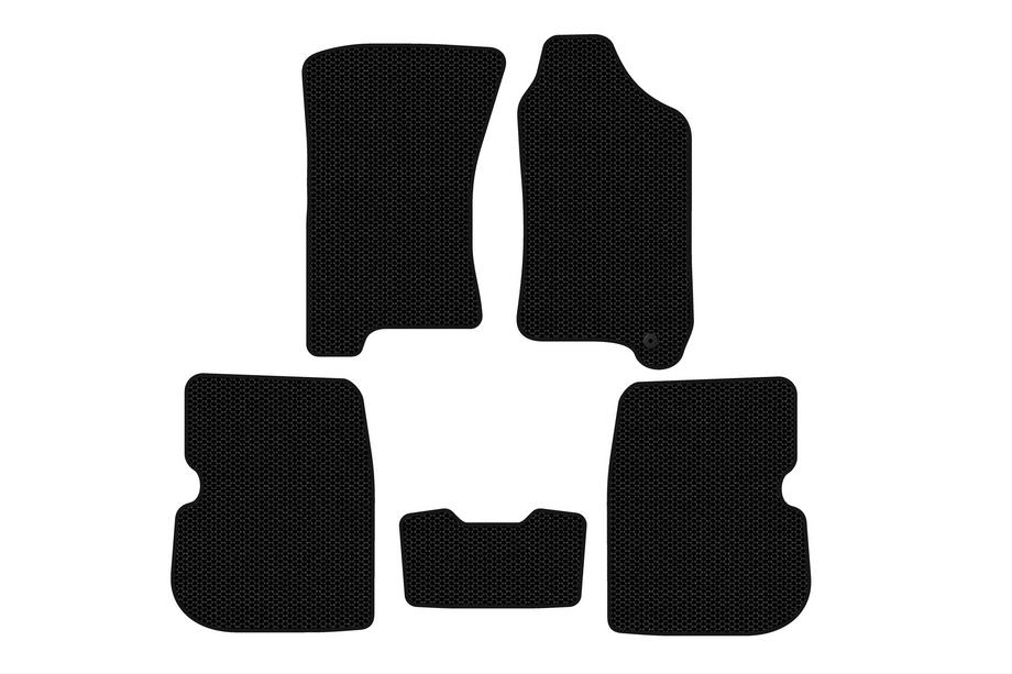 Subaru Forester 1997-2002 Covorase cauciuc Carsuit (Volan dreapta, Negre) Foto 1