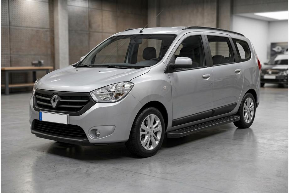 Renault Lodgy 2013-2022 Praguri Laterale Allmond Black (2 buc, Aluminiu) Image