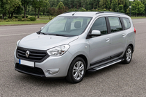 Renault Lodgy 2013-2022 Praguri Laterale Line (2 buc, Aluminiu) foto 1