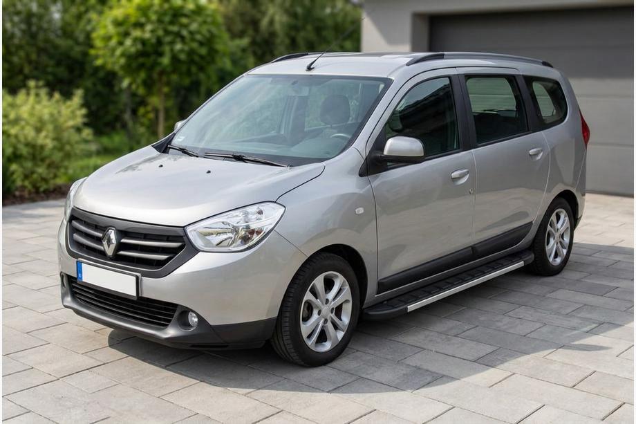 Renault Lodgy 2013-2022 Praguri Laterale Duru (2 buc, Aluminiu) Image