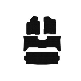 Covorase cauciuc Carsuit (3 randuri, 2003-2008 negre) Nissan Armada 2003-2015 foto 1