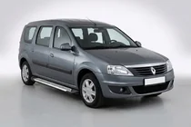 Dacia Logan MCV 2004-2014 Praguri Laterale Line (2 buc, Aluminiu) foto 3