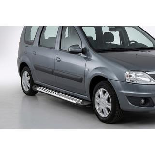 Praguri Laterale Line (2 buc, Aluminiu) Dacia Logan MCV 2004-2014 foto 1