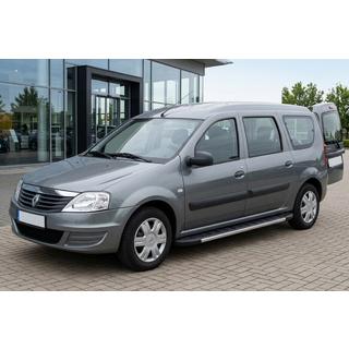 Praguri Laterale Duru (2 buc, Aluminiu) Dacia Logan MCV 2004-2014 foto 3