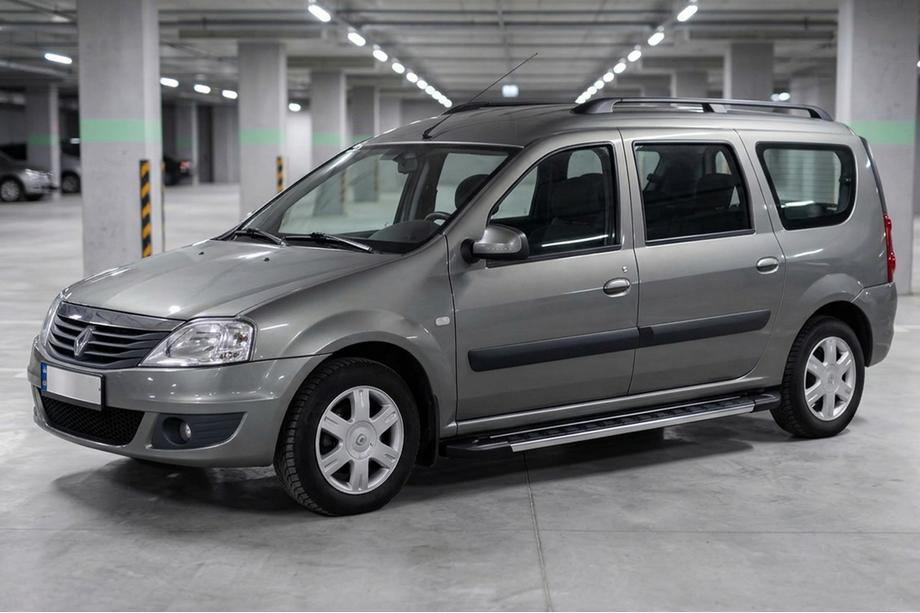 Renault Logan MCV 2005-2013 Praguri Laterale RedLine V1 (2 buc, Aluminiu) Image