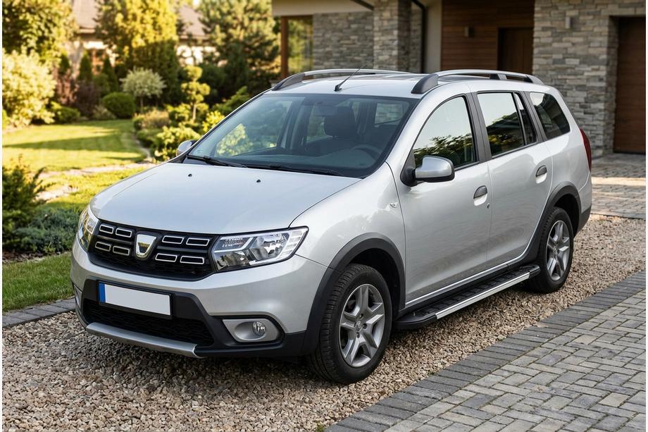 Dacia Logan MCV 2013-2020 Praguri Laterale RedLine V1 (2 buc, Aluminiu) Image