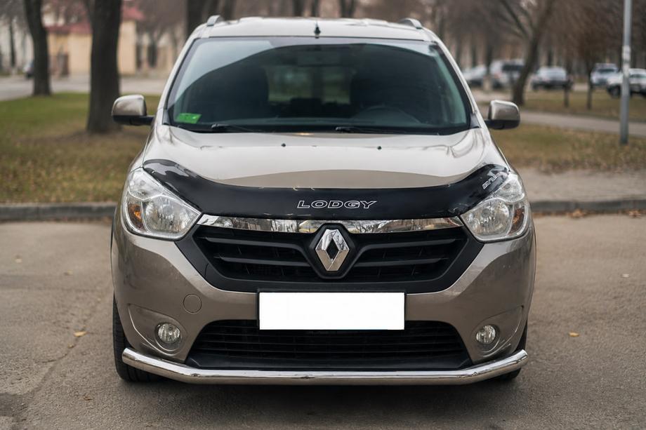 Renault Lodgy 2013-2022 Protectie Fata ST008 (Inox) Foto 1