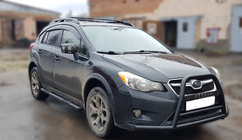 Subaru XV 2011-2017 Bullbar F1-71 Negru (Inox) foto 3