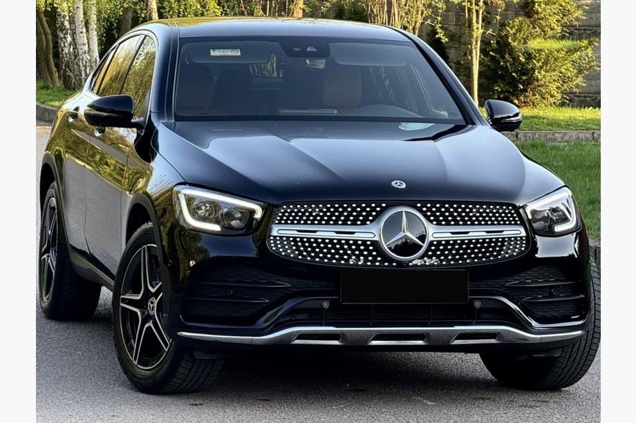 Mercedes GLC coupe C253 2016-2023 Grila Fata Diamond Silver (pentru GLC 43 AMG/GLC 63 AMG/AMG-Line 2019-2022) Foto 1