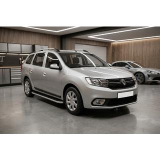 Praguri Laterale Tayga (2 buc, Aluminiu) Dacia Logan MCV 2013-2020 foto 1