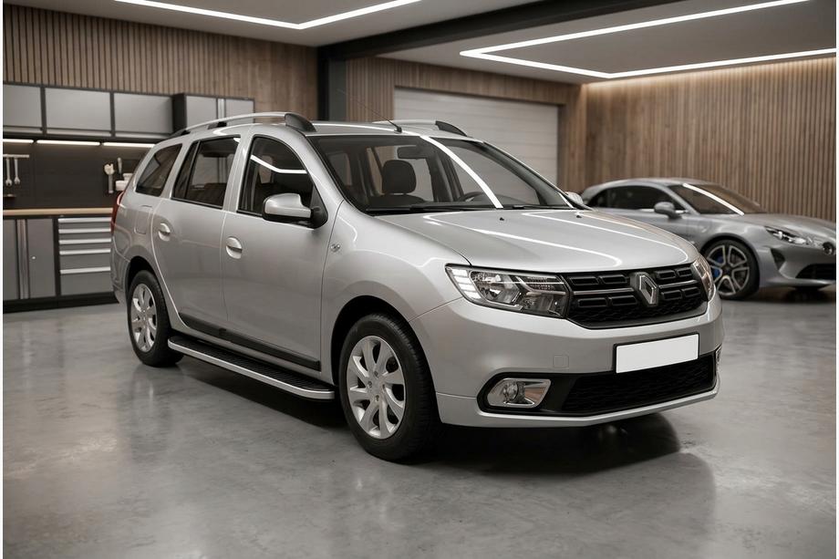 Dacia Logan MCV 2013-2020 Praguri Laterale Tayga (2 buc, Aluminiu) Image
