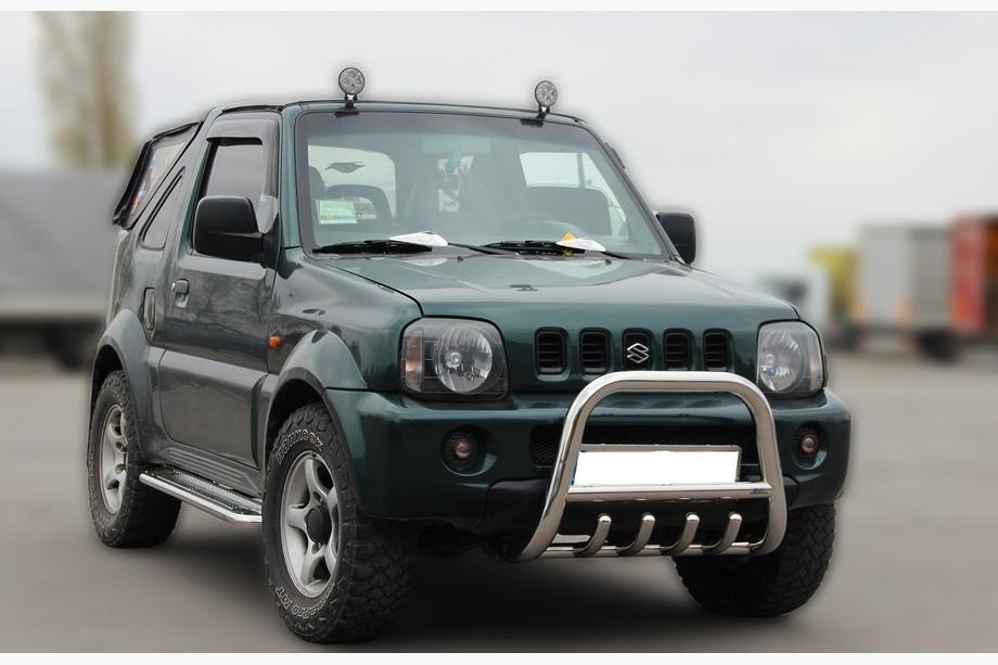 Suzuki Jimny 1998-2018 Bullbar F2-01 (Inox) Foto 2